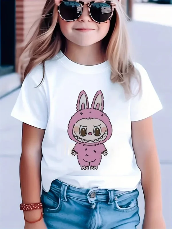 Trendy Letter Print Short Sleeve round Neck Kids T-Shirt Cotton Summer New Arrival Children Clothing for Boys - Image 6