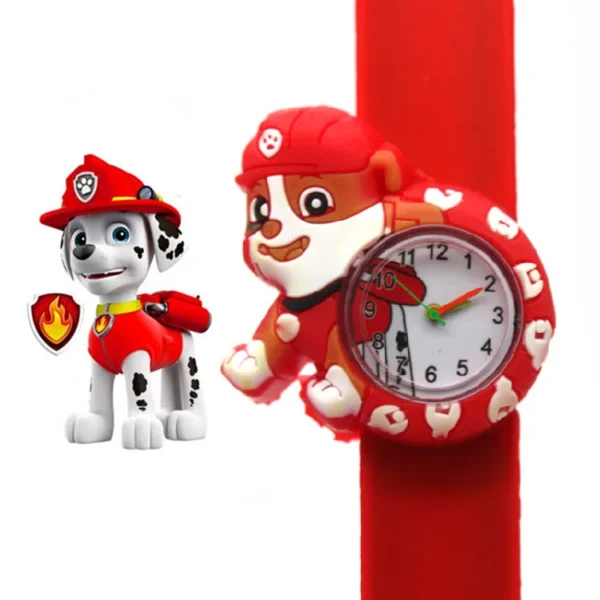 Paw Patrol Children's Watches Anime Figure Chase Skye Marshall Pat Patrol Analog Digital electronic pop bracelet Kids toy watch - Image 4