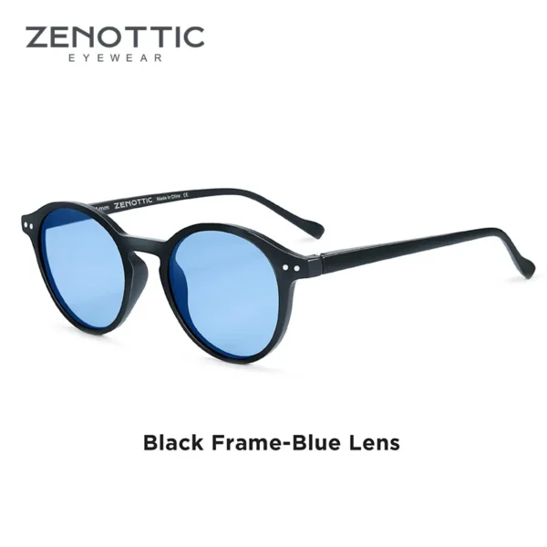 ZENOTTIC Retro Polarized Sunglasses 2023 2024 Men Women Vintage Small Round Frame Sun Glasses Polarized Lens UV400 Goggles Shade - Image 19