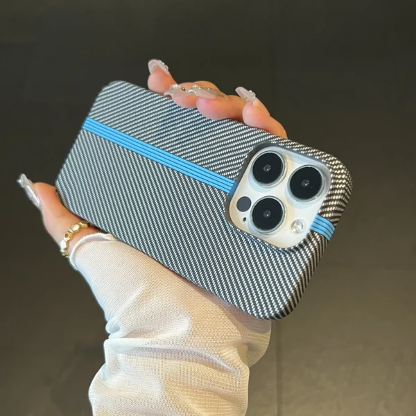 Luxury Carbon Fiber Plastic Ultra Thin Armor Case For iPhone 16 15 14 13 12 11 Pro Max Plus Shockproof Protective Hard Cool Capa - Image 13