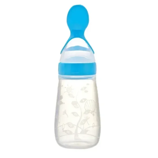 Silicone Baby Bottle with Spoon Newborn Medicine Juice Feeders Baby Food Supplement Rice Cereal Bottles Newborn Feeding Bottles - Image 13
