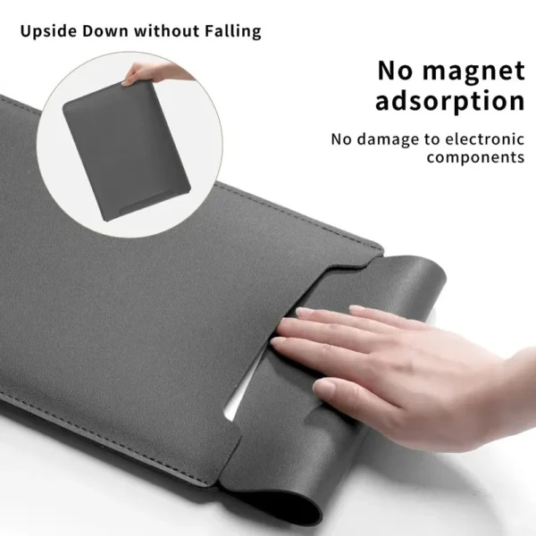Multiple Sizes Laptop Sleeve Case Ultra Thin PU Leather Cover Shockproof Notebook Bag Protective Pouch for HP/Dell/Surface - Image 5