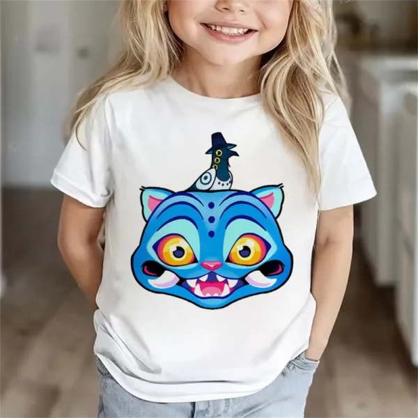 Children Clothes Girl Boy KPop Demon Hunters Soft Summer Tops 2025 Hot Movie Print T Shirts Print Kids T-shirt - Image 9