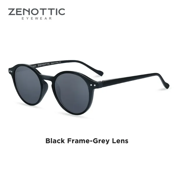 ZENOTTIC Retro Polarized Sunglasses 2023 2024 Men Women Vintage Small Round Frame Sun Glasses Polarized Lens UV400 Goggles Shade - Image 16