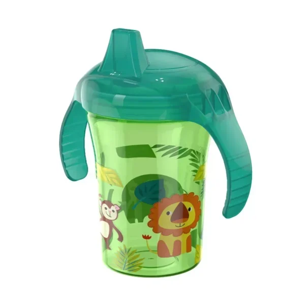 Baby Water Cups 260ML Baby Learning Drinking Cup with Double Handle Flip Lid Leakproof Infants Water Cups Bottle Duckbill Cup - Image 8