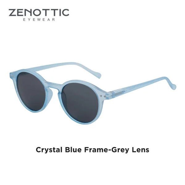ZENOTTIC Retro Polarized Sunglasses 2023 2024 Men Women Vintage Small Round Frame Sun Glasses Polarized Lens UV400 Goggles Shade - Image 17