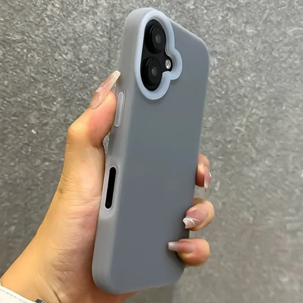 Original Liquid Silicone Matte Jelly Bumper Case For iPhone 16 15 14 13 12 11 Pro Max Plus Shockproof Candy Matte Armor Cover