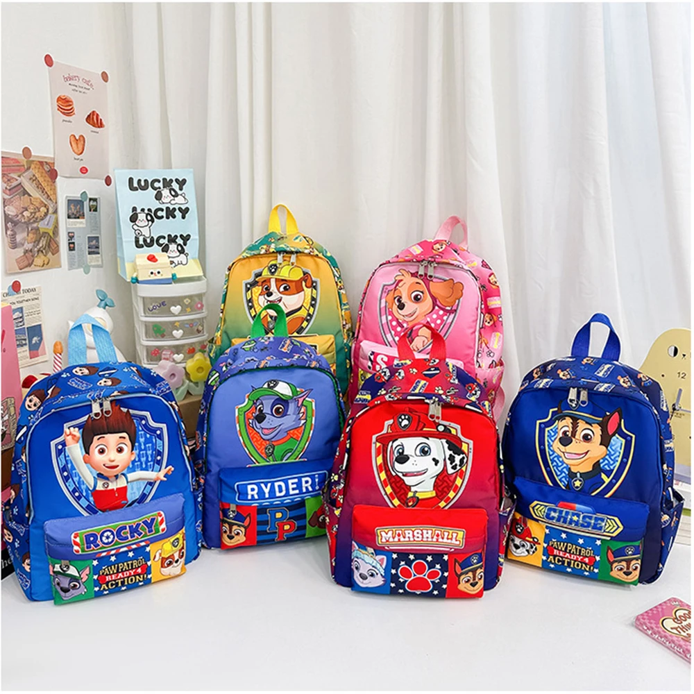 PAW Patrol Skye Chase Schoolbag Anime Figure Boys Girls Cartoon knapsack Puppy Patrol Doll Cute Cartoon for Children Toys Gifts 2 PAW Patrol Skye Chase Schoolbag Anime Figure Boys Girls Cartoon knapsack Puppy Patrol Doll Cute Cartoon for Children Toys Gifts - Image 2