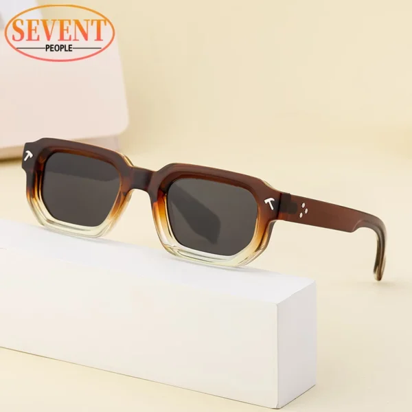 Polarized Square Sunglasses Men 2025 Luxury Brand Designer New Fashion Rectangle Sun Glasses For Women Driving Shades Eyewear - Image 2