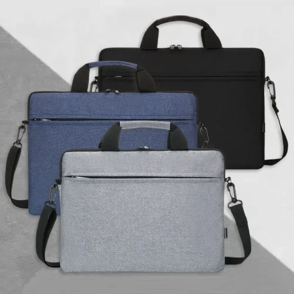 Laptop Bag Sleeve Case Shoulder HandBag Notebook Pouch Briefcases 133 14 156 inch For Lenovo HP Huawei Asus Dell Samsung - Image 2