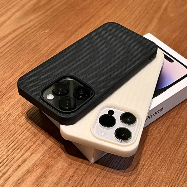 Luxury Knitting Grain Phone Case For iPhone 11 12 13 14 15 16 Pro Max Plus X Xs Max XR Bumper Soft Silicone Cases Cover - Image 3