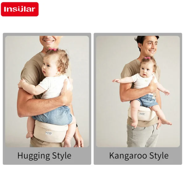 Baby Carrier Waist Stool Walkers Baby Sling Hold Waist Belt Backpack Hipseat Belt Kids Adjustable Infant Hip Seat - Image 2