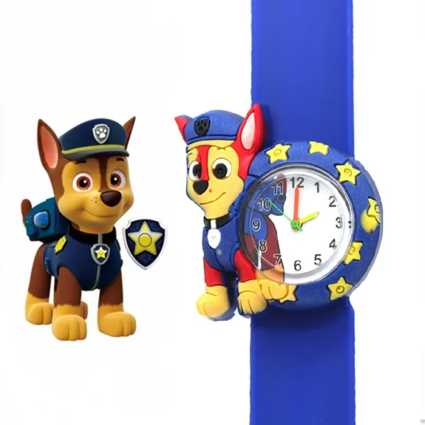 Paw Patrol Children's Watches Anime Figure Chase Skye Marshall Pat Patrol Analog Digital electronic pop bracelet Kids toy watch - Image 10
