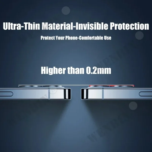 9HD 4 in 1 For iPhone 17 16 15 14 Pro Max Plus Mini Screen Protector Full Protective Glass+lens protector - Image 6