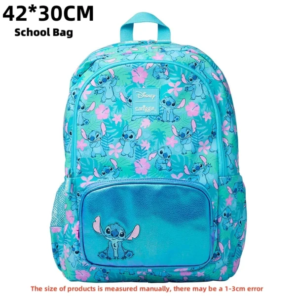 Genuine Australia Smiggle Backpack Disney Cartoon Series Stitch School Bag Anime Backpack Student Gift Separate Purchases - Image 8