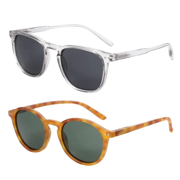 ZENOTTIC Fashion Polarized Sunglasses Men Women Brand Designer Retro Round Sun Glasses Vintage UV400 Goggles Shades - Image 18