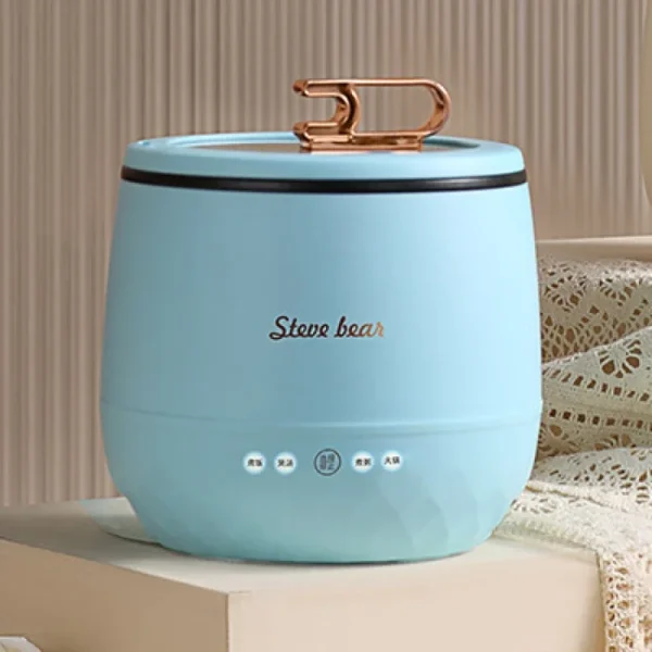 Multifunctional Electric Rice Pot Small Mini Rice Cooker Office Household Claypot Portable Non-stick Cooking Electric Cooker - Image 8