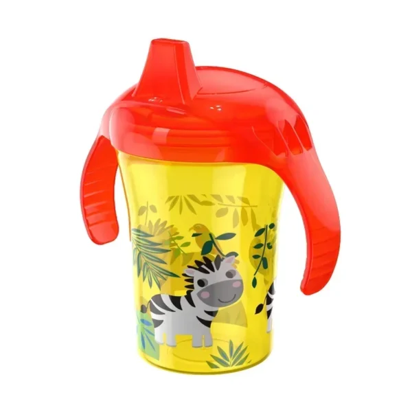 Baby Water Cups 260ML Baby Learning Drinking Cup with Double Handle Flip Lid Leakproof Infants Water Cups Bottle Duckbill Cup - Image 7