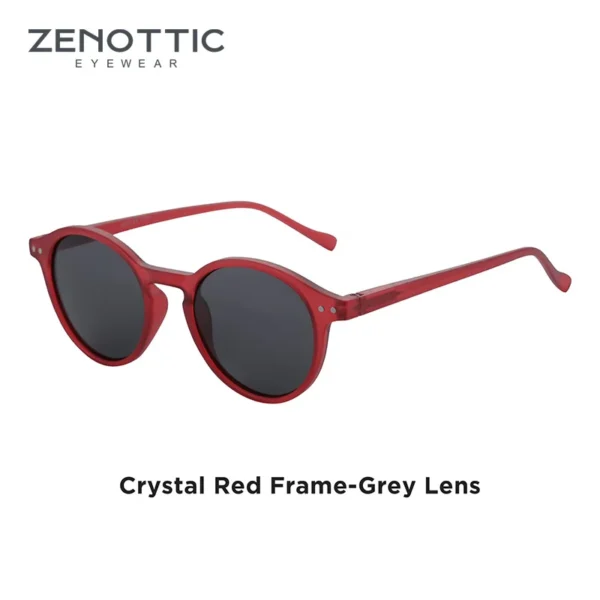ZENOTTIC Retro Polarized Sunglasses 2023 2024 Men Women Vintage Small Round Frame Sun Glasses Polarized Lens UV400 Goggles Shade - Image 14