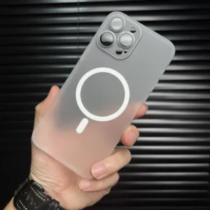 Ultra-Thin Original for Magsafe Magnetic Case For iPhone 17 Air 16 15 14 13 12 11 Pro Max Plus Hard Plastics Matte Armor Cover