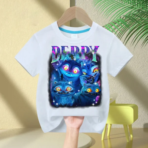 Kids T-Shirt KPop Demon Hunter Cotton Fashion Casual Top 2025 Movie Crew Neck Cartoon Girls Boys T-Shirt Casual Girls Clothing - Image 13