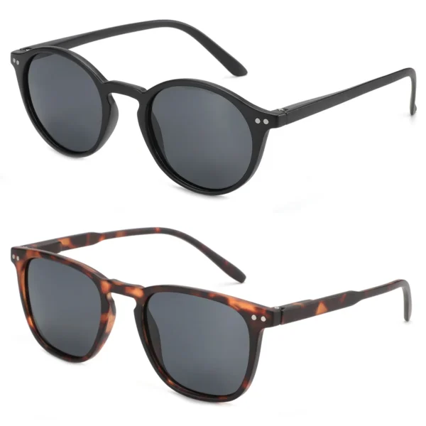ZENOTTIC Fashion Polarized Sunglasses Men Women Brand Designer Retro Round Sun Glasses Vintage UV400 Goggles Shades - Image 21