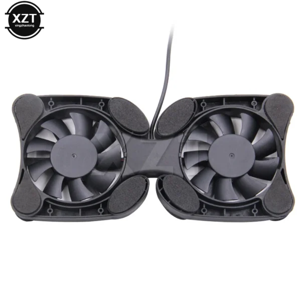 USB Mini Laptop Fan Stand Notebook Foldable Folding Fan Cooler Notebook Cooling Pad Radiator Cooler Master Computer Accessories - Image 5