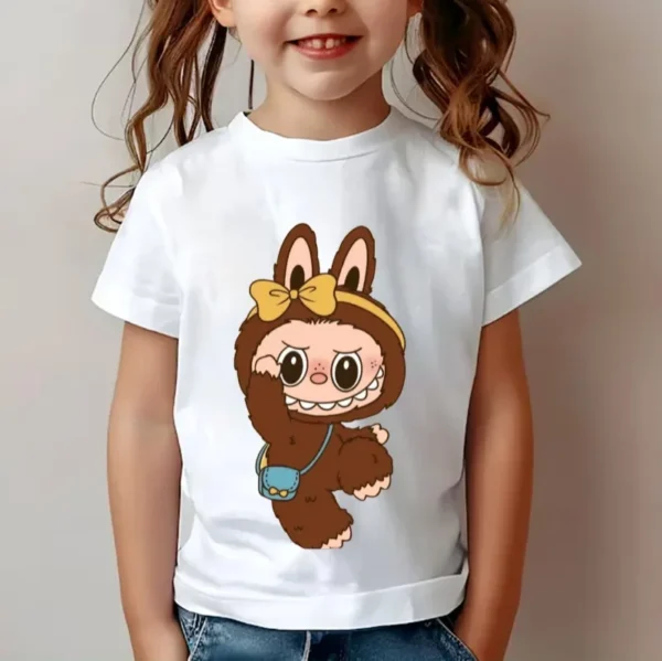 Trendy Letter Print Short Sleeve round Neck Kids T-Shirt Cotton Summer New Arrival Children Clothing for Boys