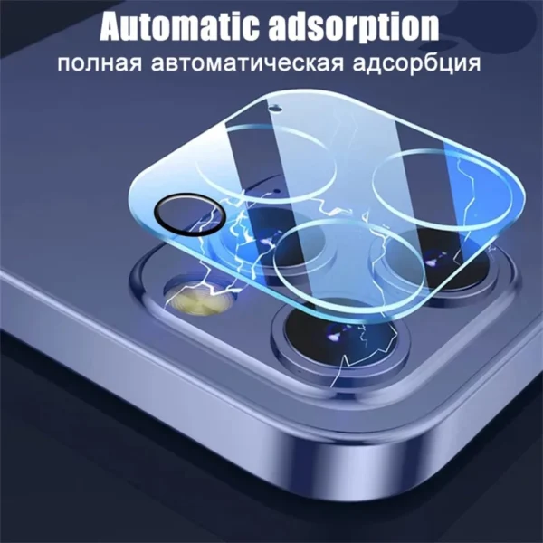 Camera Glass Lens Protector For iPhone 16 Pro Max 17 16 Pro 16 Plus 15 14 11 12 Mini 13 Pro Max Tempered Glass Camera Protector - Image 3