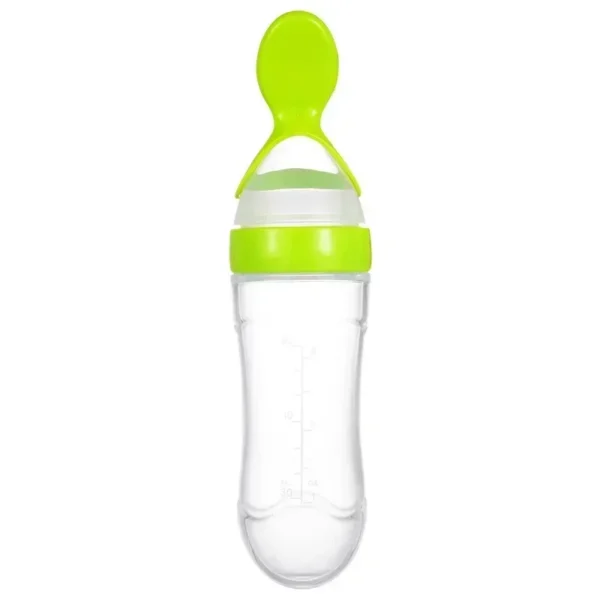 Silicone Baby Bottle with Spoon Newborn Medicine Juice Feeders Baby Food Supplement Rice Cereal Bottles Newborn Feeding Bottles - Image 17