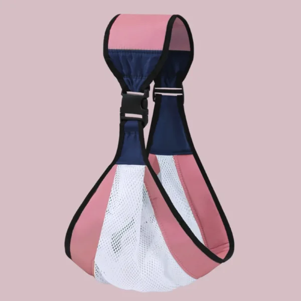 Newborn Front Holding Baby Wrap Carrier Cotton Mesh Infant Backpacks Horizontal Holding Type Infant Kangaroo Bag - Image 9