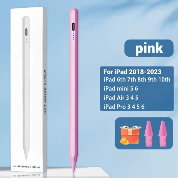 For iPad Pencil 2 1 Palm Rejection Power Display iPad Accessories iPad 2022 2021 2020 2019 2018 Pro 11 12.9 Air Mini Stylus Pen - Image 10