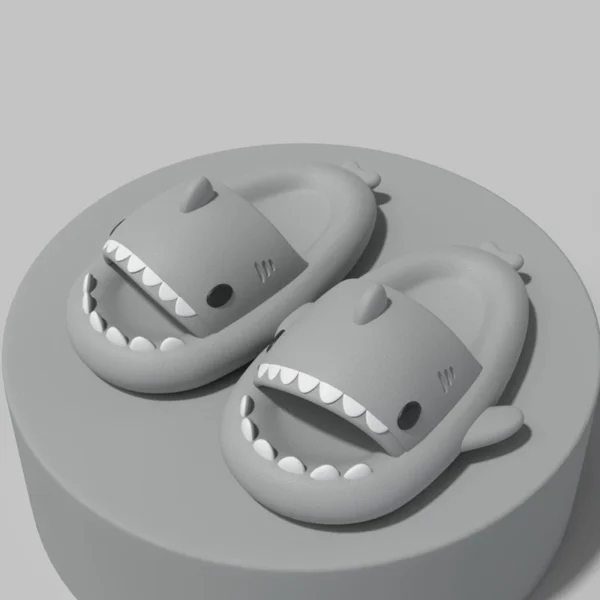 Comwarm 2024 New Kids Shark Slippers Fashion Children Cartoon Slippers Girls Boys Home Non-slip Soft Sandal Outdoor Beach Slides - Image 19