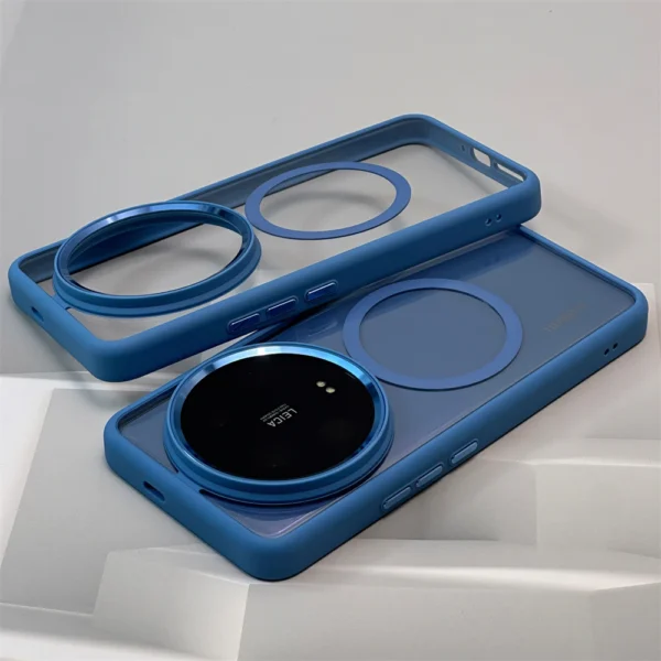 Luxury Defender Magnetic Case For Xiaomi 15 14 Ultra Pro 14Ultra Mi15 Transparent Hybrid Hard for Magsafe Wireless Charger Cover - Image 7