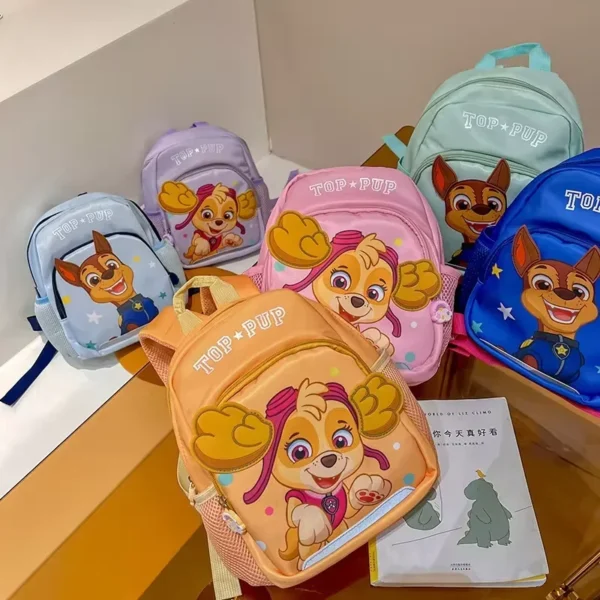 PAW Patrol Chase Skye Cartoon School Bag Kindergarten Satchel Portable Fashion Anime Schoolbag Lightweight Backpack For Boy Girl