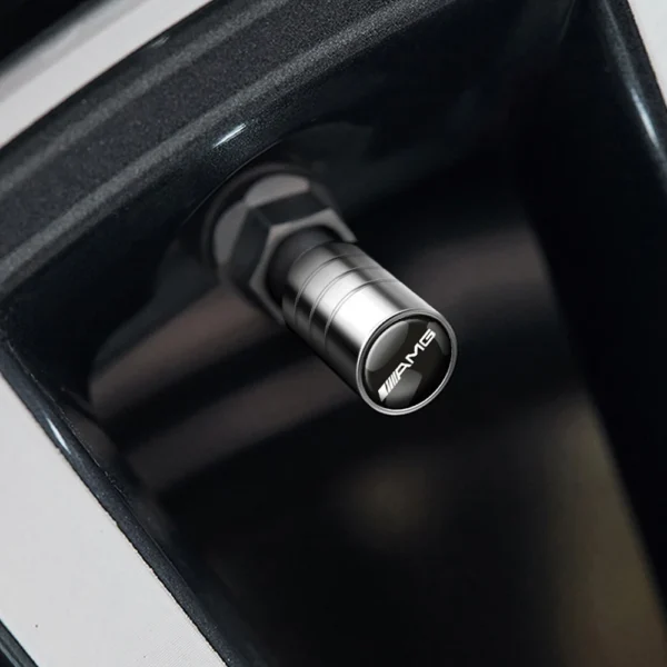 4PCS Car Wheel Tire Valve Caps Covers Accessories For Mercedes Benz AMG GLC GLB GLE CLA CLK W206 W204 W205 W212 W213 W169 W176 - Image 6