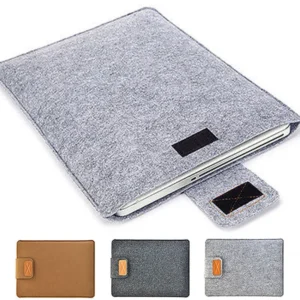 Felt Sleeve Slim Laptop Storage Bag 11 13 15 inch for Macbook Air Pro Tablet Business Style Laptop Bag for HP,Dell,Lenovo,Acer