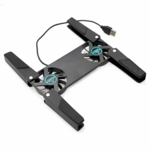 for Laptop Folding Foldable Cooler USB Dual Fan Pad Cooling Cool Pad Notebook