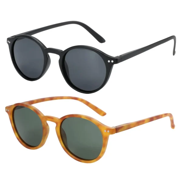 ZENOTTIC Fashion Polarized Sunglasses Men Women Brand Designer Retro Round Sun Glasses Vintage UV400 Goggles Shades - Image 13