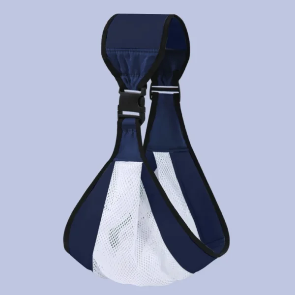 Newborn Front Holding Baby Wrap Carrier Cotton Mesh Infant Backpacks Horizontal Holding Type Infant Kangaroo Bag - Image 7