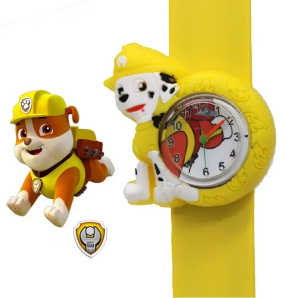 Paw Patrol Children's Watches Anime Figure Chase Skye Marshall Pat Patrol Analog Digital electronic pop bracelet Kids toy watch - Image 5