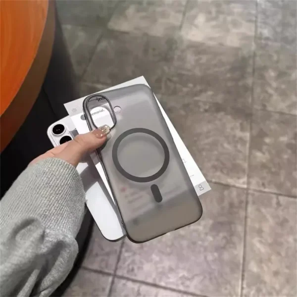 Luxury Matte Ultra-Thin for Magsafe Case For iPhone 16 15 14 13 12 11 Pro Max Plus Magnetic Translucent Slim Plastic Armor Cover - Image 6