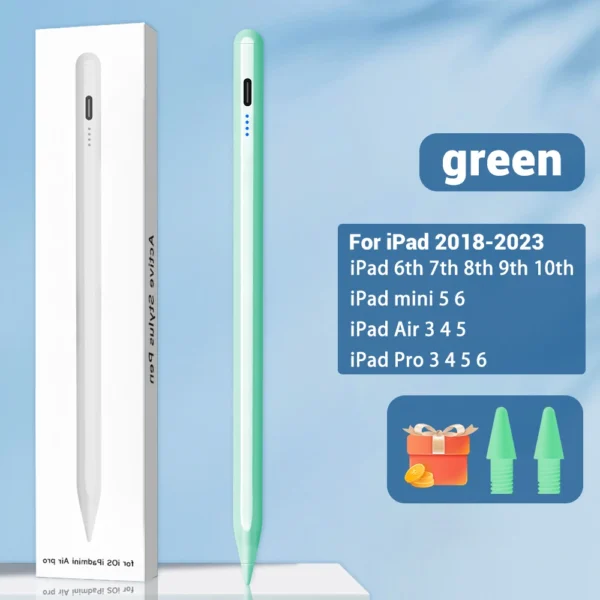 For iPad Pencil 2 1 Palm Rejection Power Display iPad Accessories iPad 2022 2021 2020 2019 2018 Pro 11 12.9 Air Mini Stylus Pen - Image 7