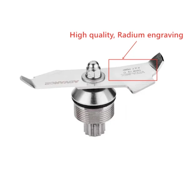 Original blender knife for Vitamix VM0149 VM0127 VM0122 VITA MIX THE QUIET ONE VM0149 Mixing cup replacement knife - Image 2