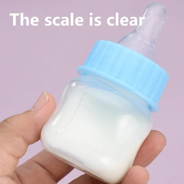 50ml Baby Feeding Bottle Portable Mini Bottles for Newborn Baby Newborn Feeder Fruit Juice Milk Bottles Baby Feeding - Image 3