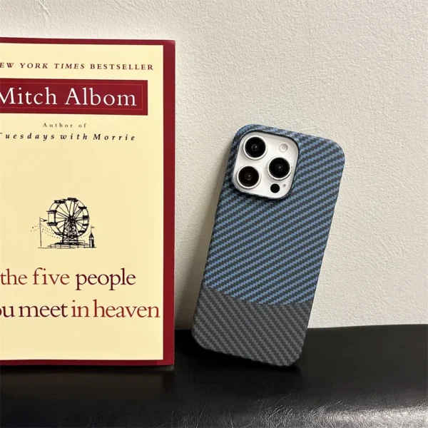 Luxury Kevlar Pattern Phone Case For iPhone 16 15 14 Plus 13 12 Pro Max 11 Personalized Ultrathin Fashion Shockproof Cover - Image 9