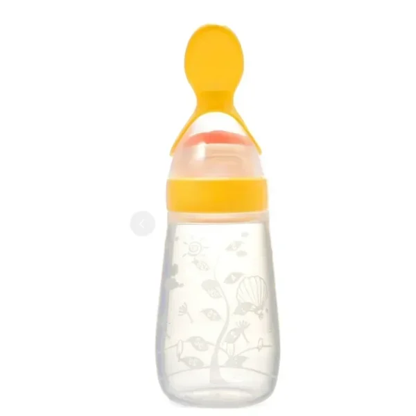 Silicone Baby Bottle with Spoon Newborn Medicine Juice Feeders Baby Food Supplement Rice Cereal Bottles Newborn Feeding Bottles - Image 11