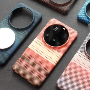 Carbon Fibre Splicing Colors Phone Case For Xiaomi 15 Pro 15Pro Ultra MI15 Luxury Magnetic Frameless Business Shockproof Cover