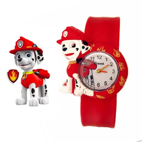 Paw Patrol Children's Watches Anime Figure Chase Skye Marshall Pat Patrol Analog Digital electronic pop bracelet Kids toy watch - Image 9