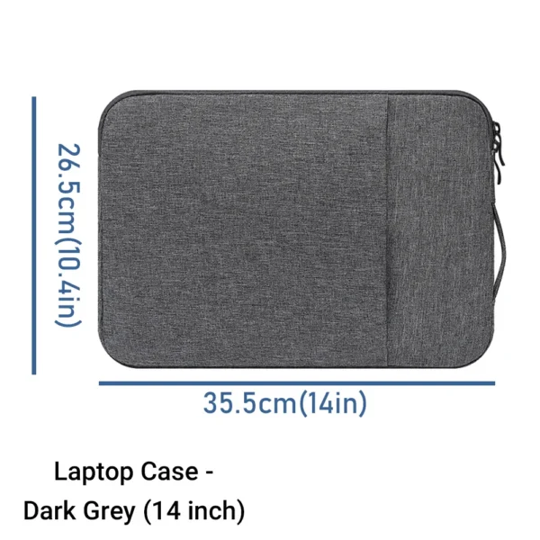 Laptop Bag for Macbook Air m2 Case 13 13.3 14 15 16 Inner Bladder For Macbook Pro Air M1 Lenovo Dell HP Huawei Xiaomi Denim Bag - Image 12